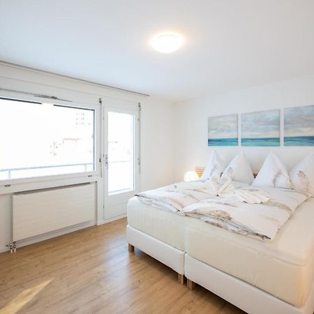 Agrimonia - Moebilierte Ferienwohnung Mit Balkon Davos Exterior foto